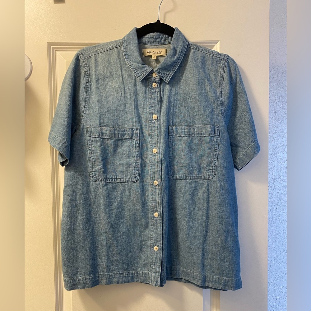 Madewell Boxy Denim Shirt